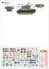 Star Decals 72-A1082 French Sherman Mix. M4A1, M4A3 105mm, M4A3 76mm and M4A3E2 Jumbo 1/72